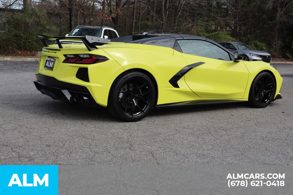 Used 2023 Yellow Chevrolet Stingray image 6