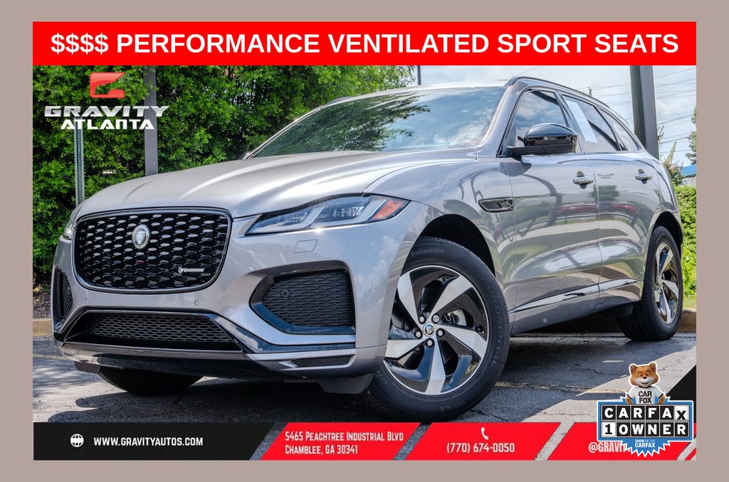 Eiger Gray Metallic 2024 Jaguar F-PACE SUV / Crossover All-Wheel Drive 8-Speed Automatic