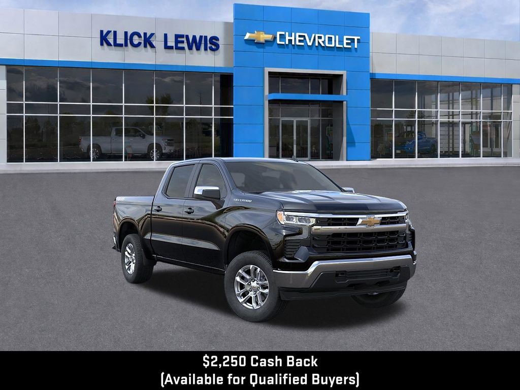 2026 Chevrolet Silverado 1500 LT Black at Klick Lewis Buick Chevrolet