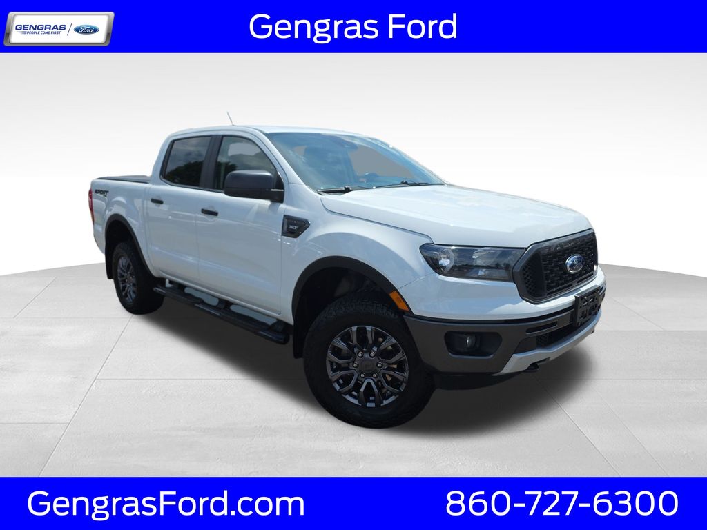 Oxford White 2021 Ford Ranger Pickup Truck Four-Wheel Drive Automatic