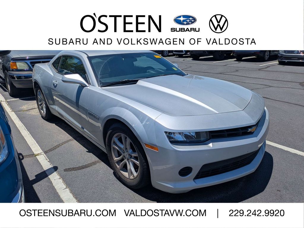 Silver Ice Metallic 2015 Chevrolet Camaro 2LS Coupe RWD Coupe Rear-Wheel Drive 6-Speed Automatic