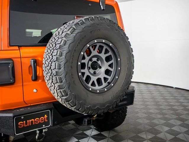 Used 2019 Orange Jeep Unlimited Rubicon image 14