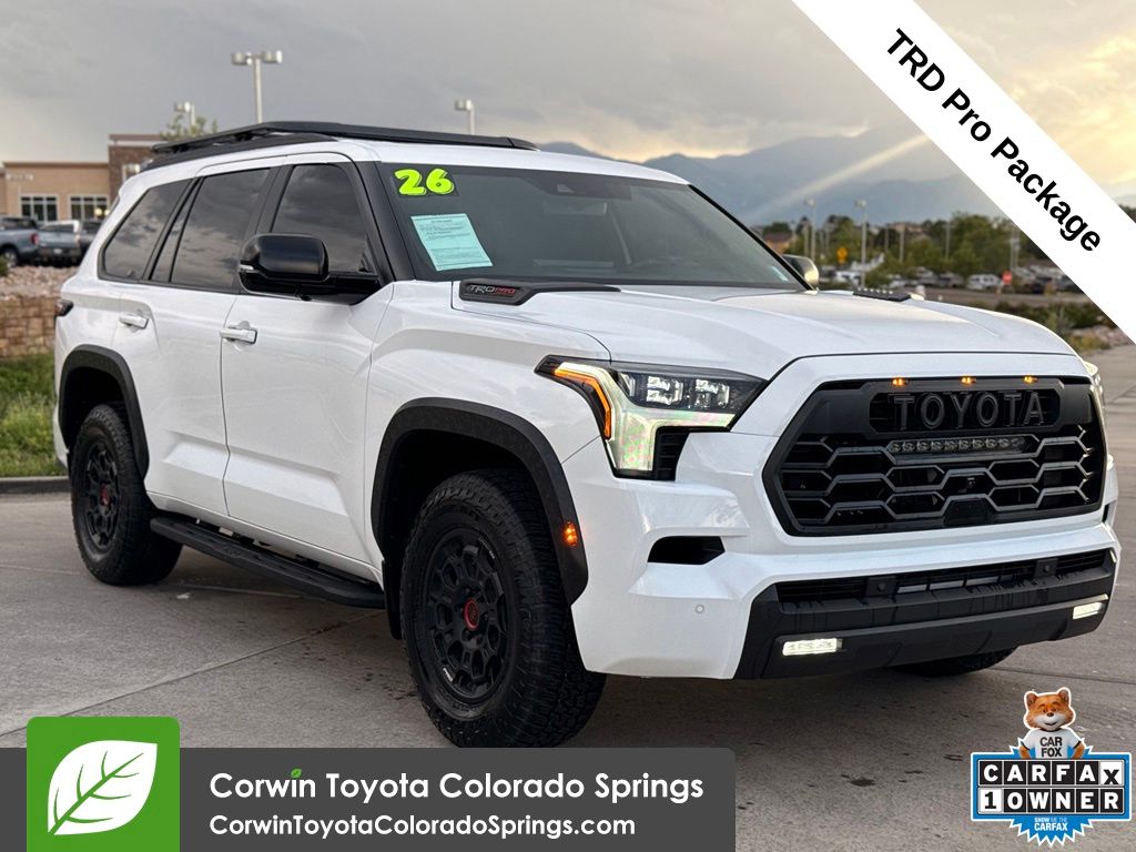 2026 Toyota Sequoia TRD Pro 4WD