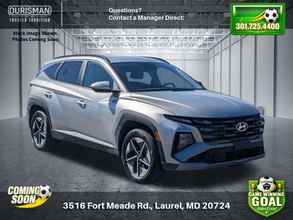 Shimmering Silver 2025 Hyundai Tucson Hybrid Plug-In SUV / Crossover All-Wheel Drive 6-Speed Automatic