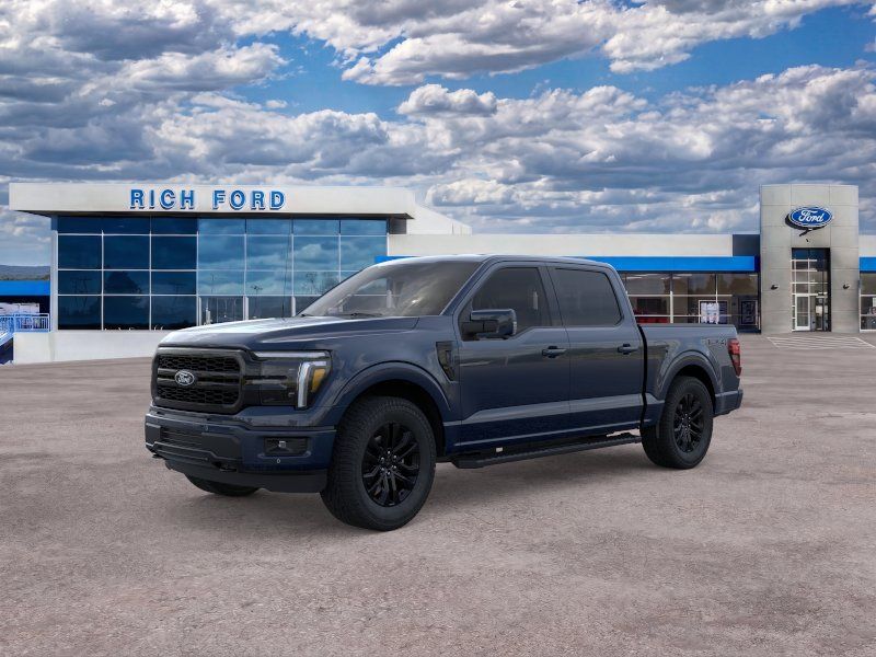 Antimatter Blue Metallic 2026 Ford F-150 Pickup Truck Four-Wheel Drive Automatic