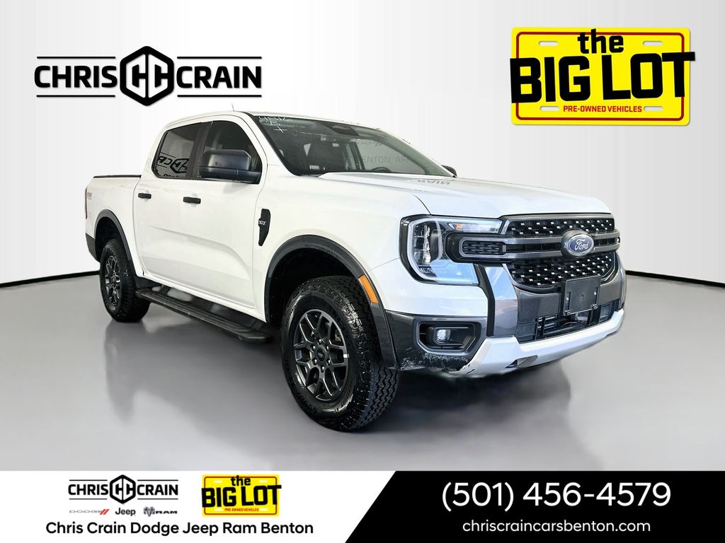 Oxford White 2024 Ford Ranger Pickup Truck Four-Wheel Drive Automatic