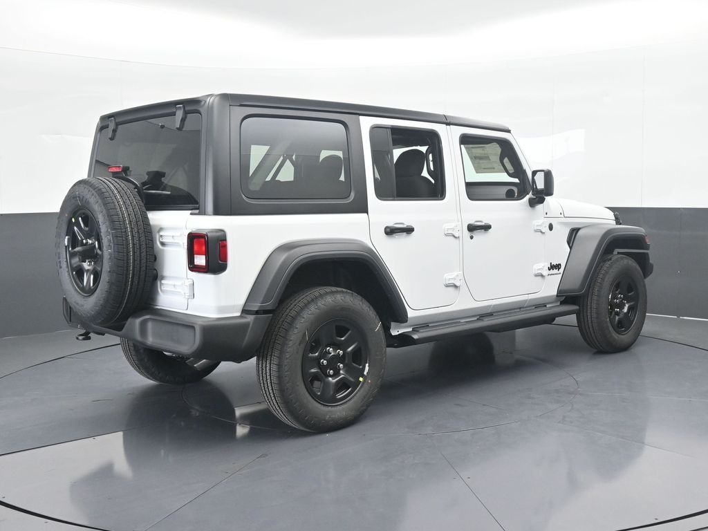 New 2026 Bright White Clearcoat Jeep Sport image 6