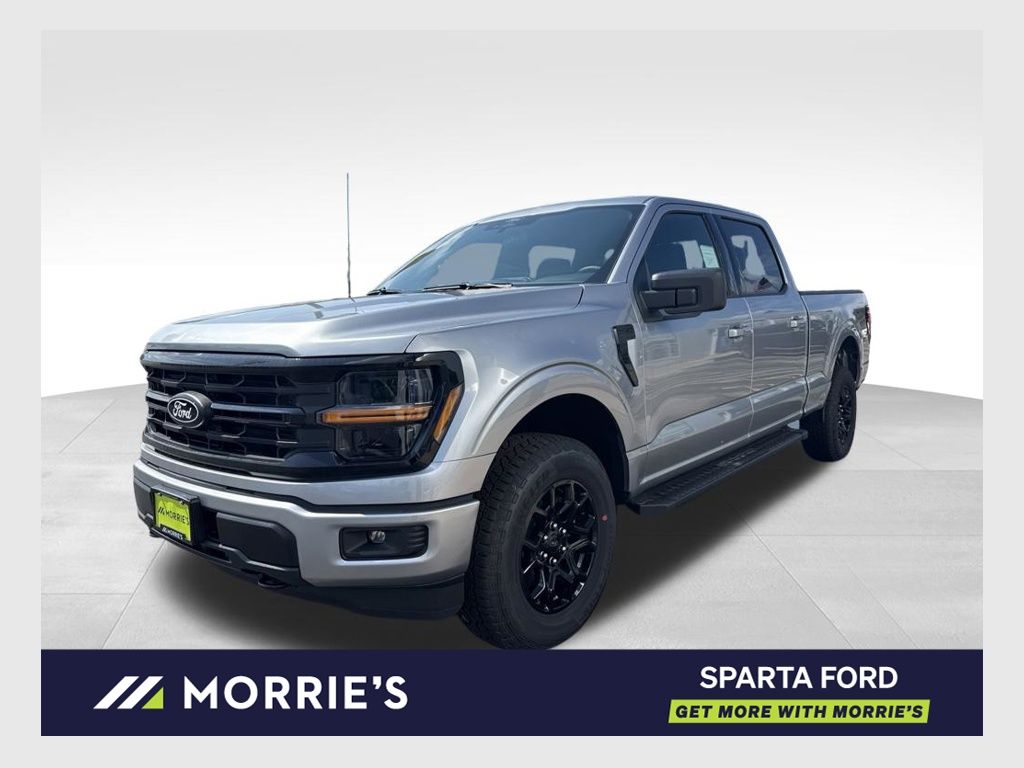 Silver Metallic 2026 Ford F-150 Pickup Truck Four-Wheel Drive Automatic