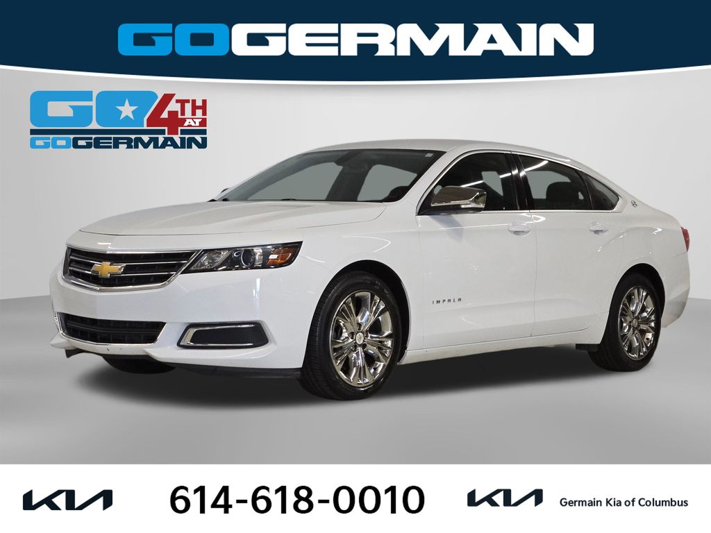 Summit White 2015 Chevrolet Impala Sedan Front-Wheel Drive 6-Speed Automatic Overdrive