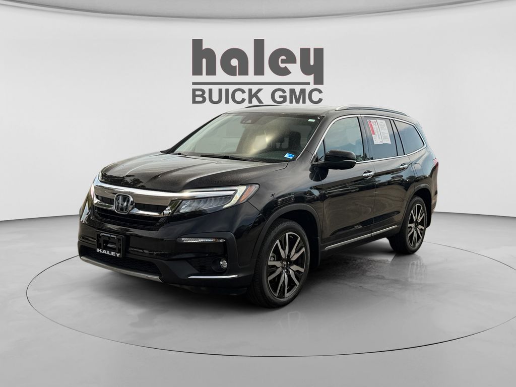 Black 2019 Honda Pilot Elite AWD SUV / Crossover All-Wheel Drive 9-Speed Automatic