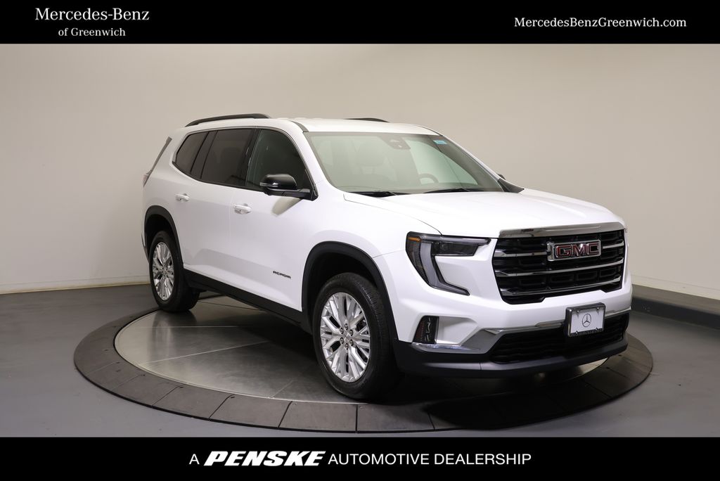 Summit White 2024 GMC Acadia SUV / Crossover Four-Wheel Drive 8-Speed Automatic