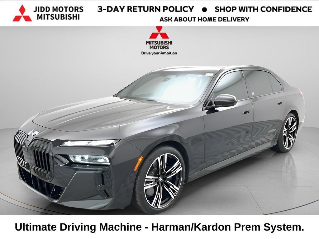 Black Sapphire Metallic 2023 BMW 7 Series 760i xDrive AWD Sedan All-Wheel Drive 8-Speed Automatic