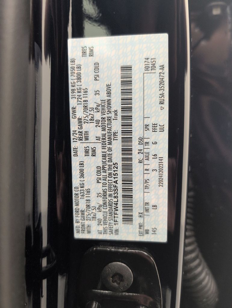 Used 2025 Blue Ford Tremor image 42