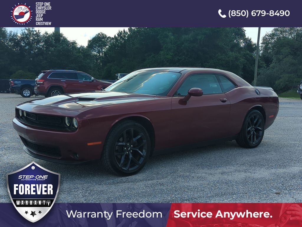 Octane Red Pearlcoat 2019 Dodge Challenger Coupe Rear-Wheel Drive 8-Speed Automatic