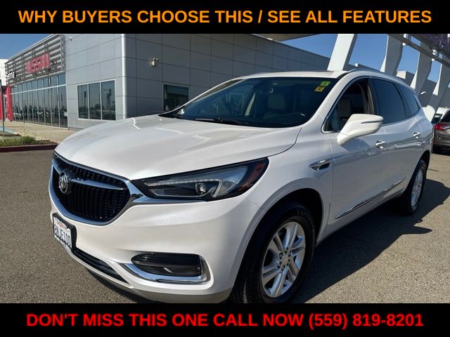 White Frost 2020 Buick Enclave SUV / Crossover Front-Wheel Drive 9-Speed Automatic