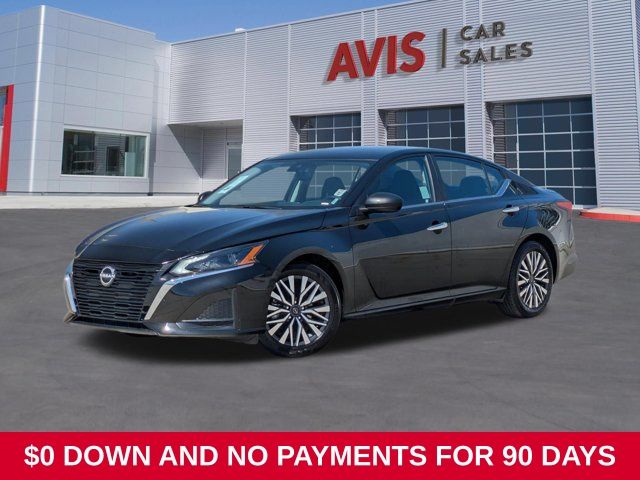 Super Black Clearcoat 2025 Nissan Altima Sedan Front-Wheel Drive Continuously Variable Transmission