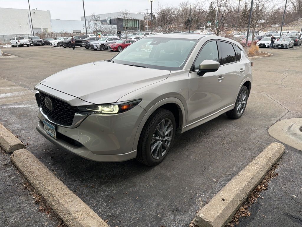 Gray (Platinum Quartz Metallic) 2025 Mazda CX-5 2.5 S Premium Plus AWD SUV / Crossover All-Wheel Drive 6-Speed Automatic