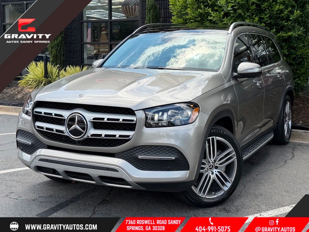Silver 2022 Mercedes-Benz GLS SUV / Crossover All-Wheel Drive 9-Speed Automatic