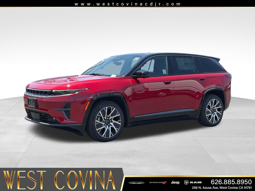 Red Hot Pearlcoat 2025 Jeep Wagoneer S Limited 4WD SUV / Crossover Four-Wheel Drive 1-Speed Automatic