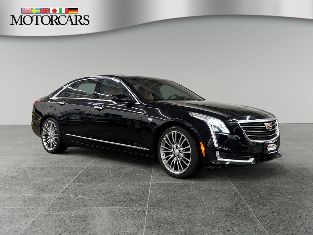Black Raven 2018 Cadillac CT6 Sedan All-Wheel Drive 8-Speed Automatic
