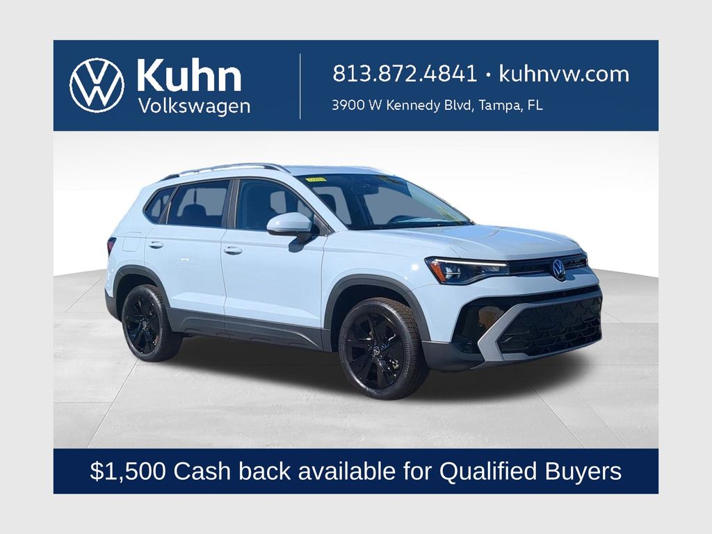 Monument Gray 2026 Volkswagen Taos SUV / Crossover Front-Wheel Drive 8-Speed Automatic