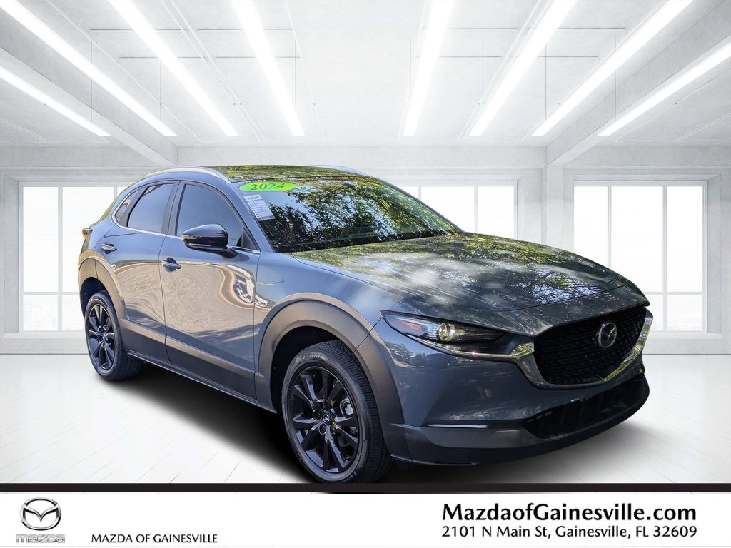 Gray Metallic 2023 Mazda CX-30 2.5 S Carbon Edition AWD SUV / Crossover All-Wheel Drive 6-Speed Automatic