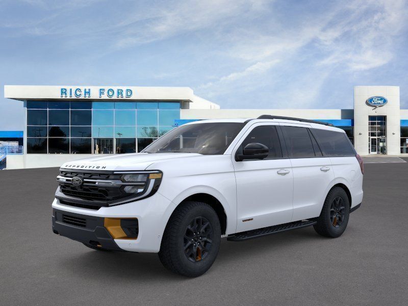 Star White Metallic Tri-Coat 2026 Ford Expedition SUV / Crossover Four-Wheel Drive Automatic