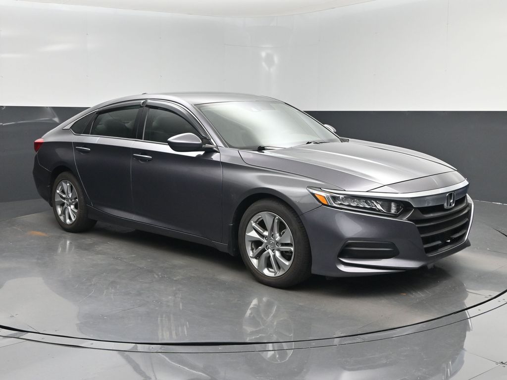 Gray 2019 Honda Accord Sedan Front-Wheel Drive Continuously Variable Transmission