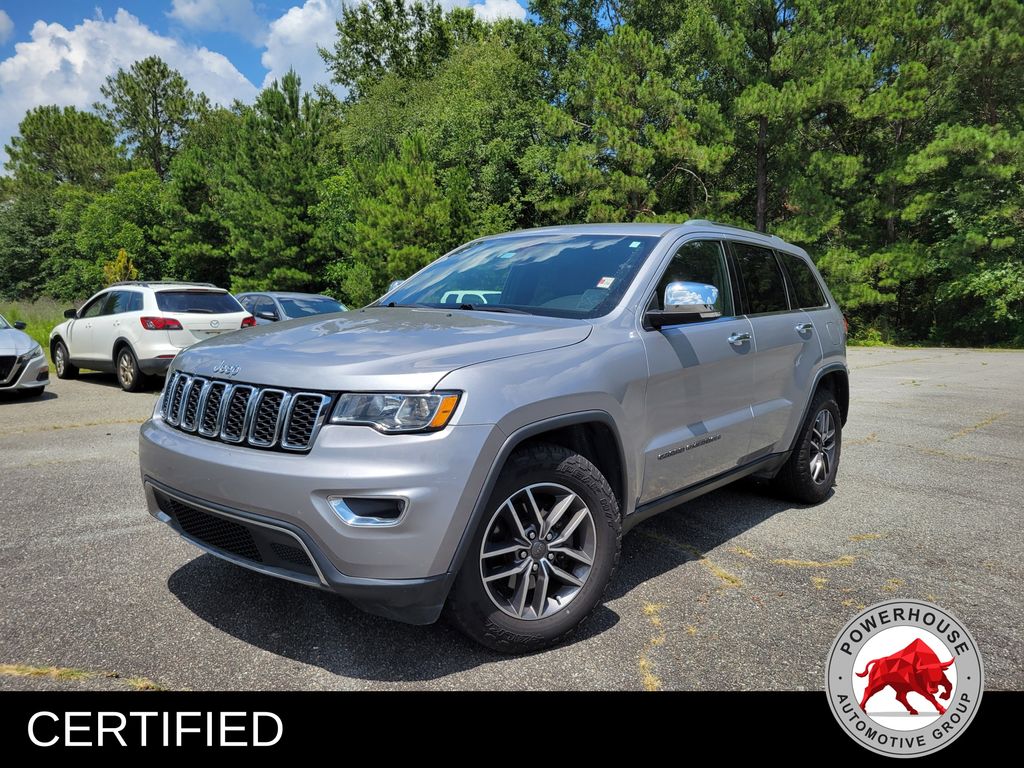 Billet Silver Metallic Clearcoat 2019 Jeep Grand Cherokee SUV / Crossover 4X2 8-Speed Automatic