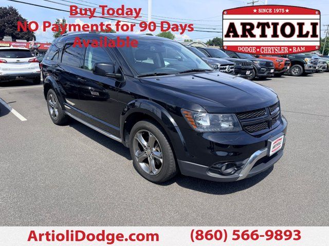 Pitch Black Clearcoat 2017 Dodge Journey SUV / Crossover All-Wheel Drive 6-Speed Automatic