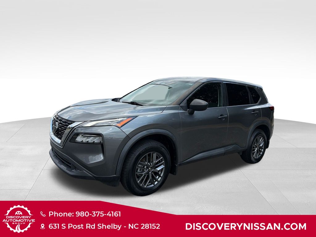 Gray (Gun Metallic) 2021 Nissan Rogue SUV / Crossover All-Wheel Drive Continuously Variable Transmission