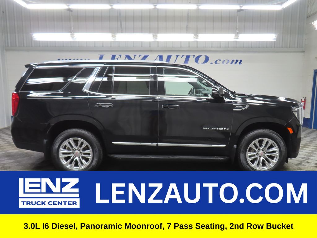 Onyx Black 2024 GMC Yukon SUV / Crossover Four-Wheel Drive
