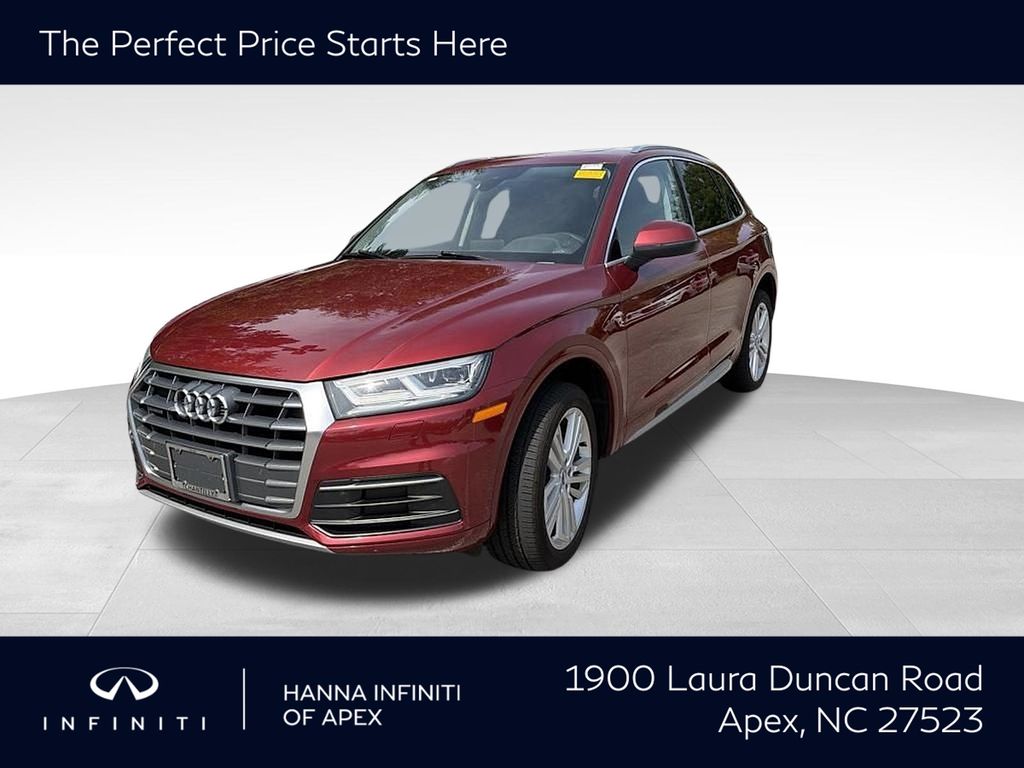 Matador Red Metallic 2018 Audi Q5 SUV / Crossover All-Wheel Drive 7-Speed Automatic
