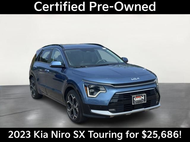 Mineral Blue 2023 Kia Niro SUV / Crossover Front-Wheel Drive 6-Speed Automatic