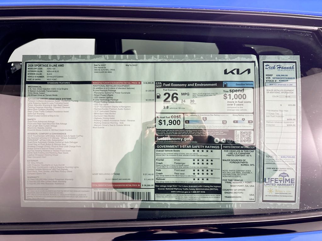 2026 Kia Sportage X-Line