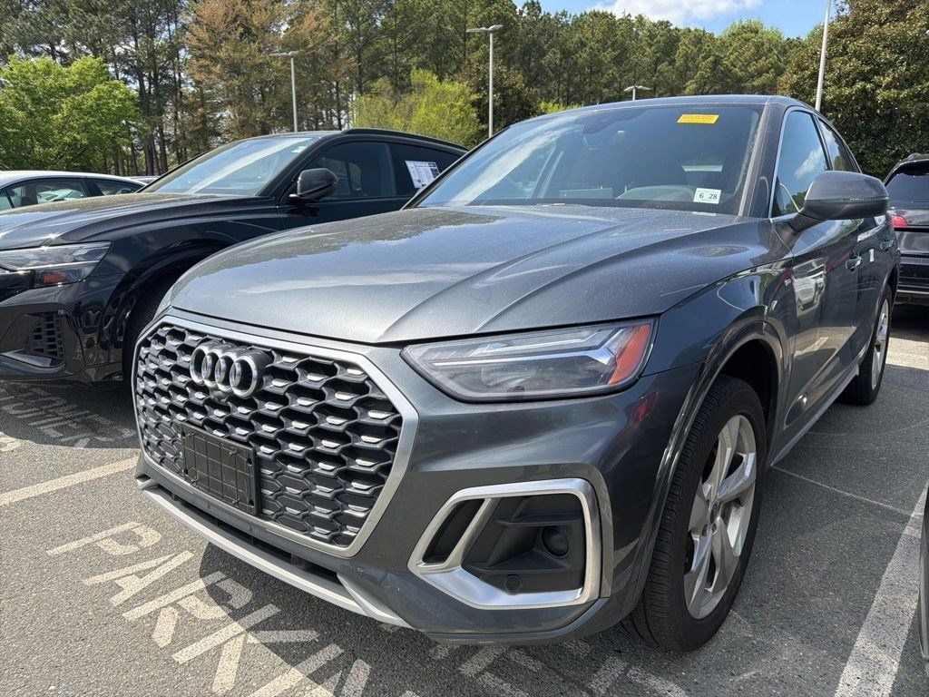 Daytona Gray Pearl 2023 Audi Q5 Sportback quattro Premium Plus S Line 45 TFSI AWD Sedan All-Wheel Drive 7-Speed Automatic