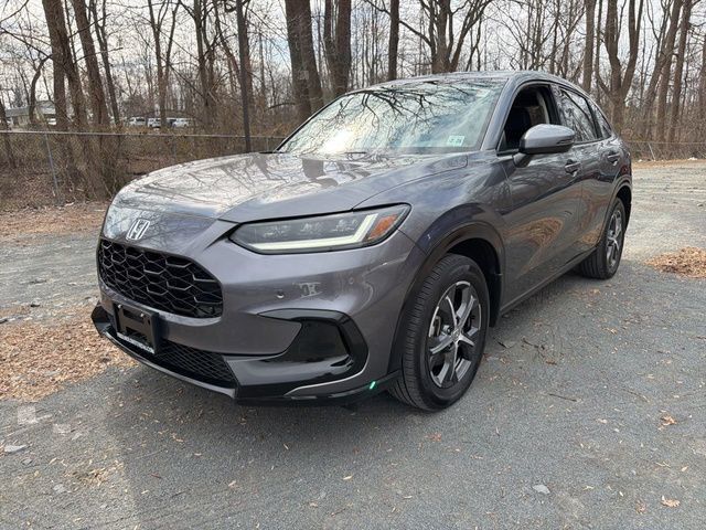 Gray 2024 Honda HR-V EX-L AWD SUV / Crossover All-Wheel Drive Continuously Variable Transmission