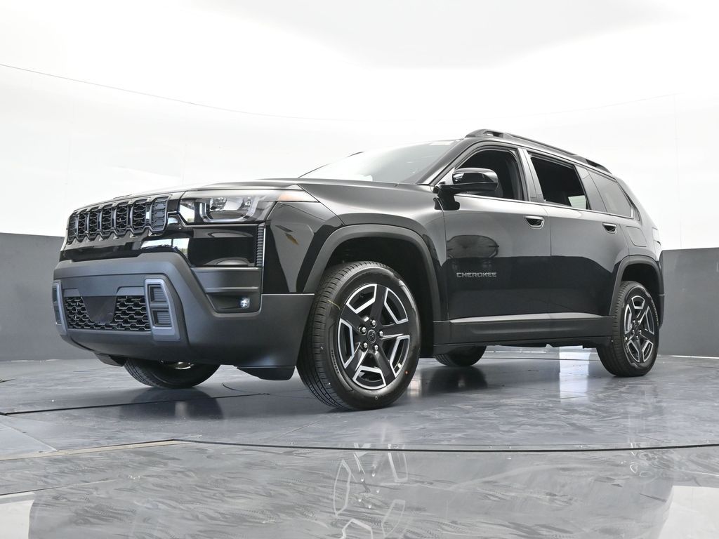 New 2026 Diamond Black Crystal Pearlcoat Jeep Laredo image 47