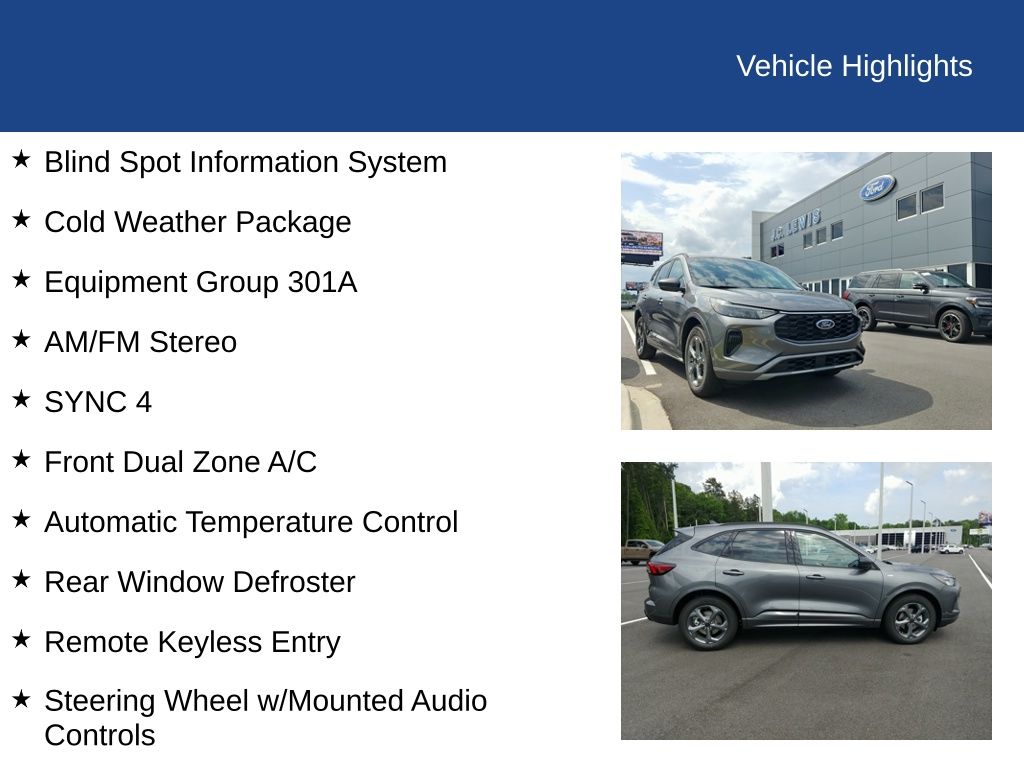 2024 Ford Escape Hybrid ST-Line