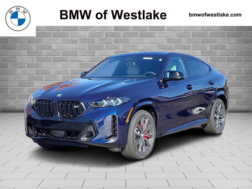 Tanzanite Blue II Metallic 2026 BMW X6 SUV / Crossover All-Wheel Drive 8-Speed Automatic