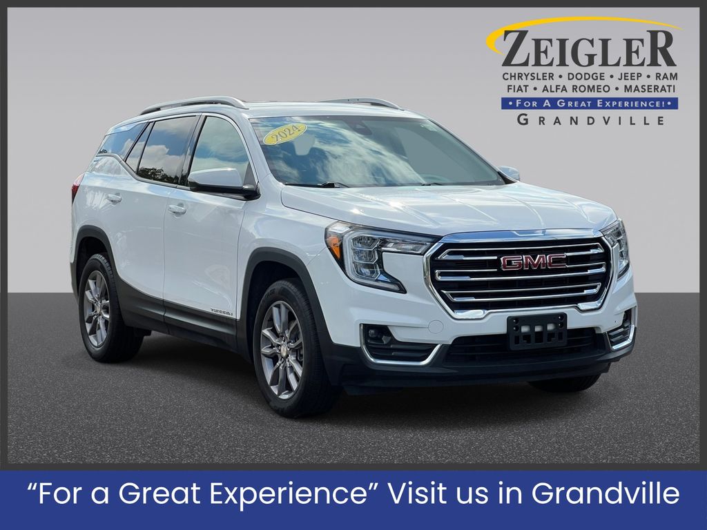Summit White 2024 GMC Terrain SUV / Crossover All-Wheel Drive 9-Speed Automatic