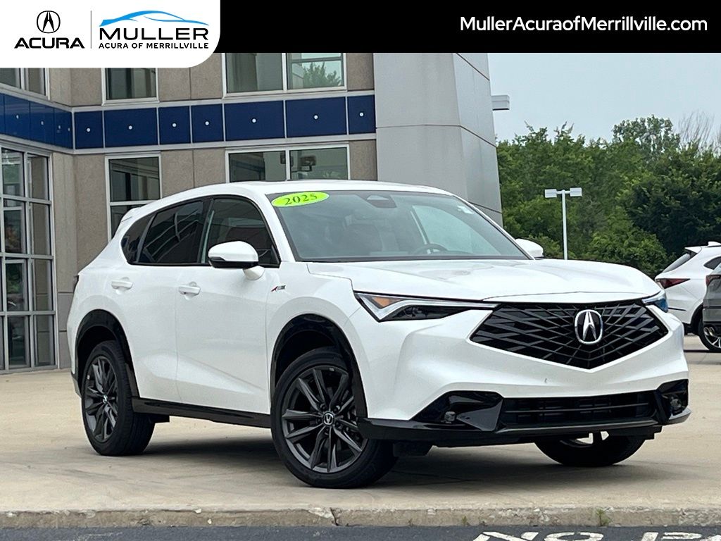 Platinum White Pearl 2025 Acura ADX SUV / Crossover All-Wheel Drive Continuously Variable Transmission