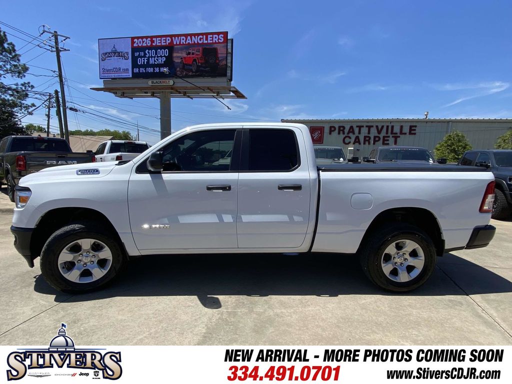 2022 Bright White Clearcoat Ram 1500 Tradesman RWD Truck