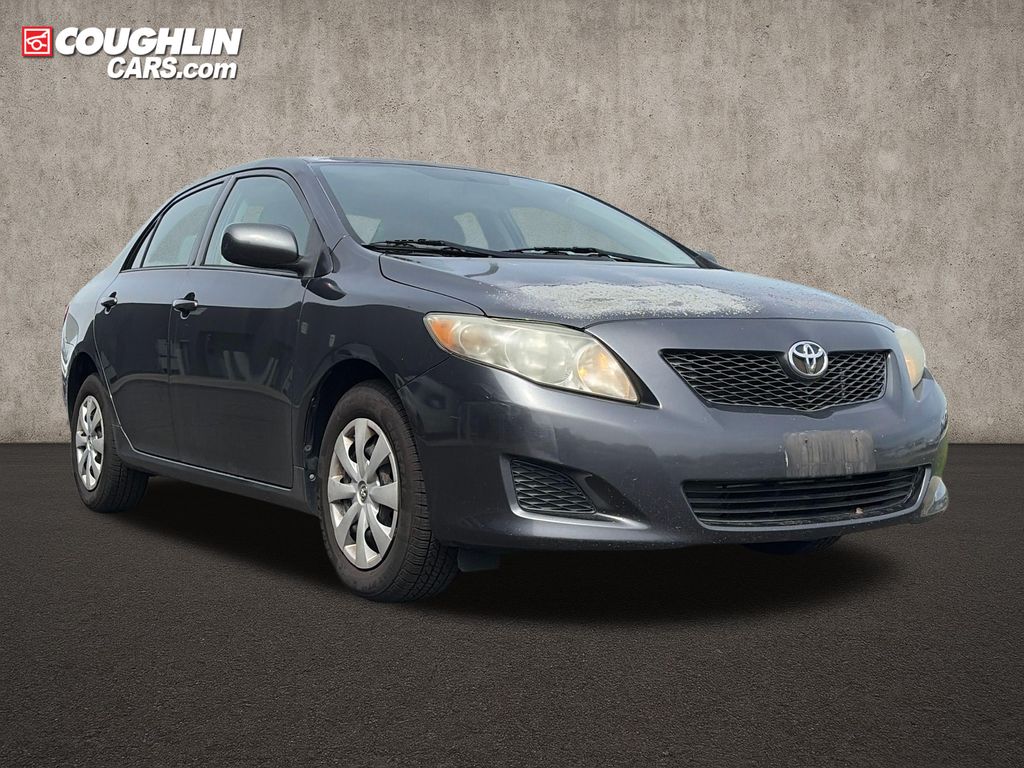 Gray 2010 Toyota Corolla Sedan Front-Wheel Drive 4-Speed Automatic