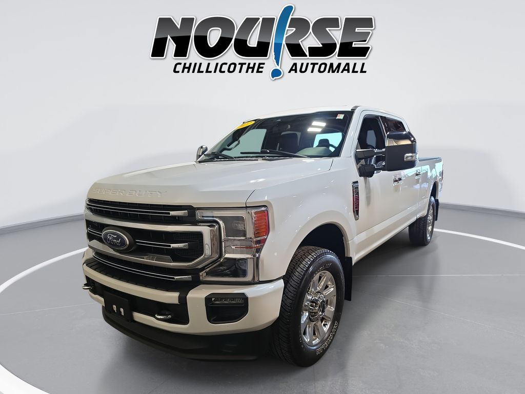 Star White Metallic Tri-Coat 2022 Ford F-250 Super Duty Pickup Truck Four-Wheel Drive Automatic