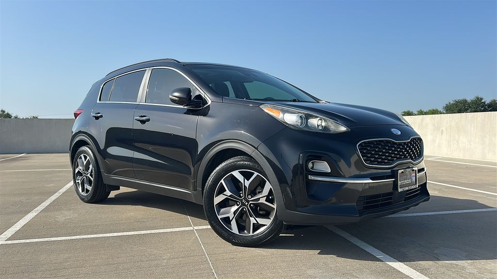 2020 Kia Sportage EX Red at Shottenkirk Kia Fort Bend