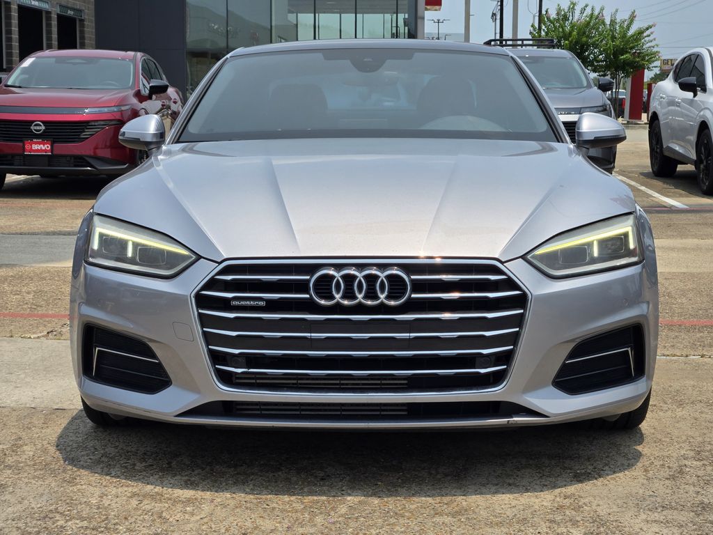 2018 Audi A5 2.0T Premium Plus Silver at DeMontrond Automotive Group