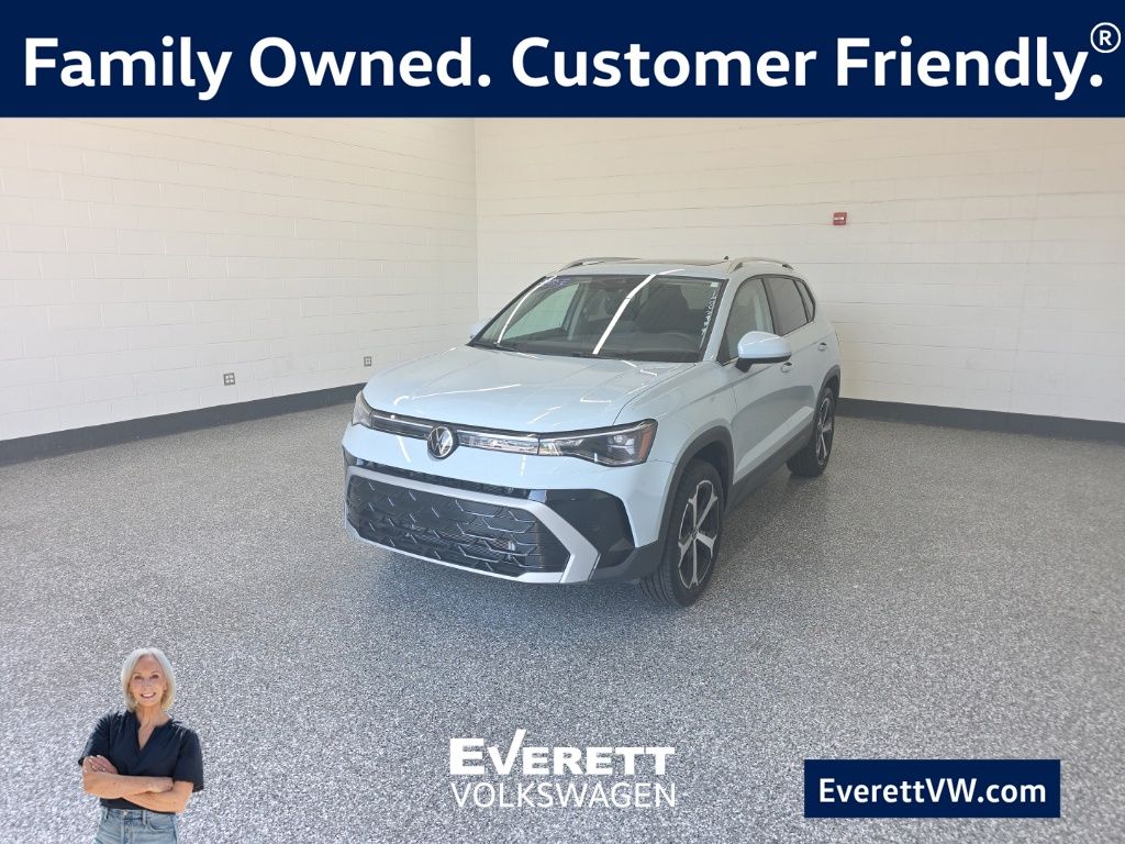 Monument Gray 2026 Volkswagen Taos SUV / Crossover All-Wheel Drive 8-Speed Automatic