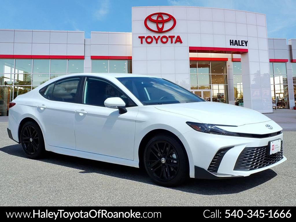 Ice Cap 2025 Toyota Camry SE FWD Sedan Front-Wheel Drive Continuously Variable Transmission