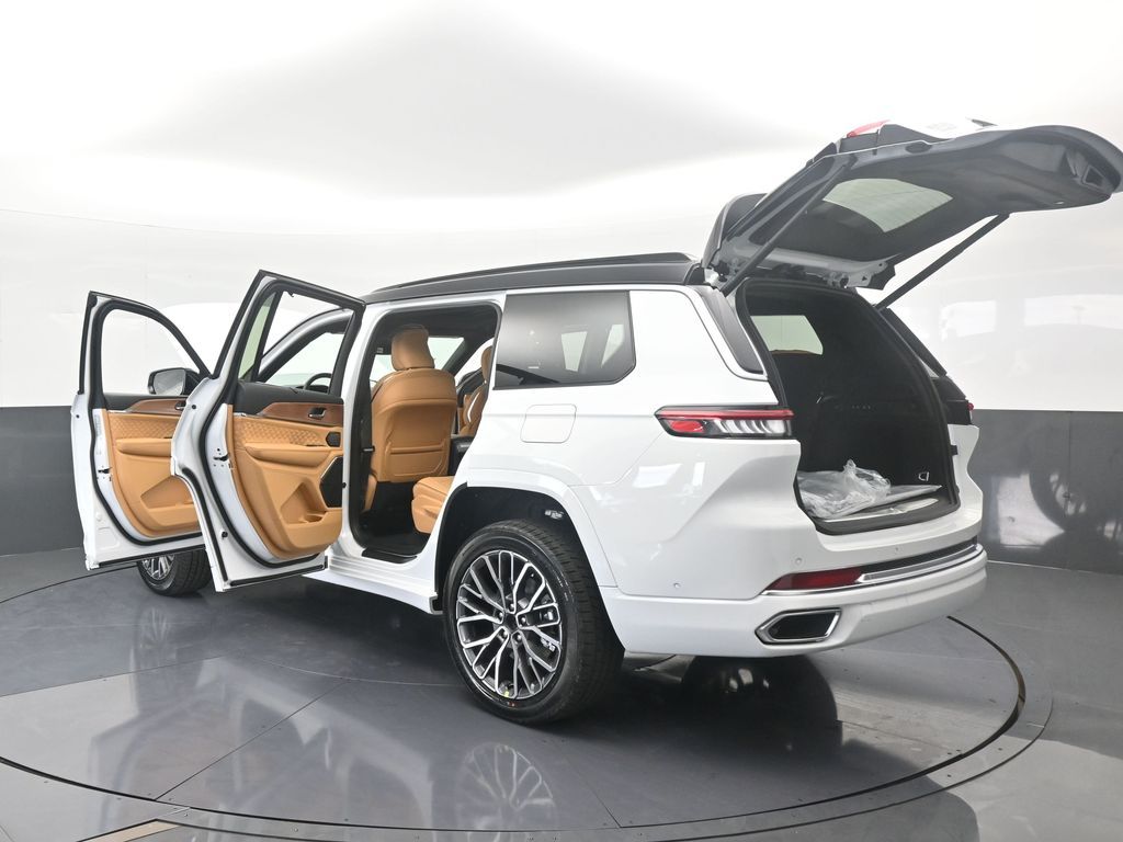 New 2025 Bright White Clearcoat Jeep Summit image 74